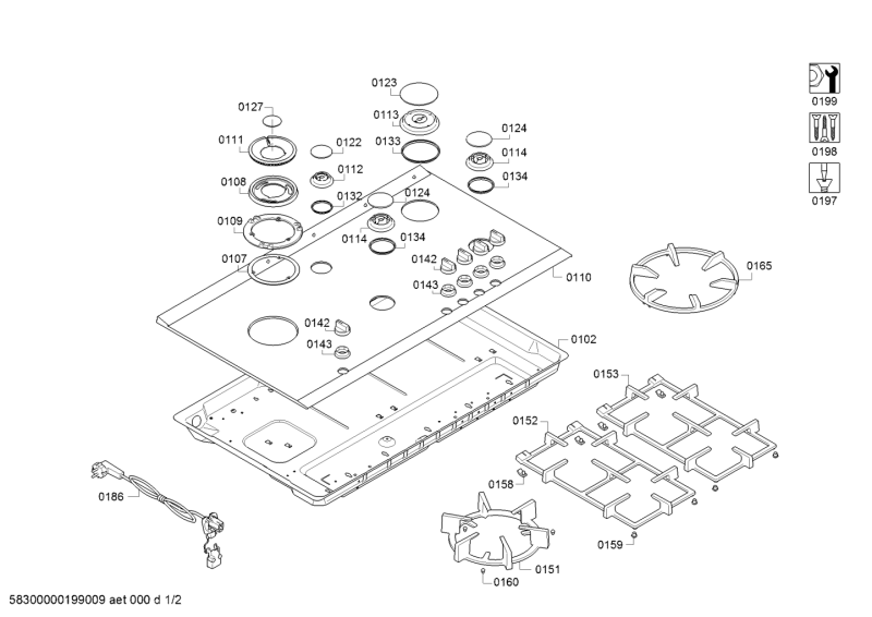 Ersatzteile_PG_90F_4G_2B1W_FLAG_6kw_SIEMENS_7s_SV_ER9A6SD70_2F01_Bild_1