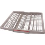 Besteckschublade hellgrau, komplett mit Inlay 00775109