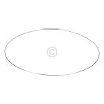 Spannring vorne für Türmanschette Haier 49055634 0020600438 in Waschmaschine