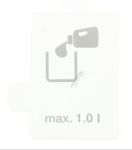 Waschmittelbehälterdeckel für Beko Waschmaschine C00883677 Waschmaschinen-Zubehör