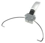 Griff-Set für DeLonghi Fritteuse F28 Handgriff, schwarz