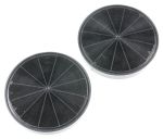 Kohlefilter-Set FC152 2 Stück für Dunstabzugshaube Smeg 690073238 Aktivkohle Geruchsfilter