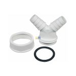 Doppel-Schlauchanschluss 1 1/2" für Siphon