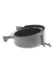 Schale für Entsafter Bosch 00652118 Siebschale, schwarz-grau, Edelstahl
