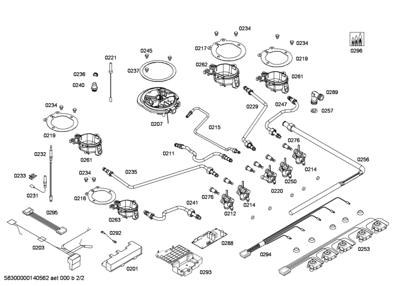 Ersatzteile_ENC.EC745RF90N_4G_2B1W_FLAME_SE70F_IH5_EC745RF90N_2F01_Bild_2
