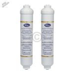 Wasserfilter Wpro 480131000117 SMS200 für Kühlschrank 2Stk