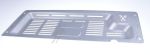 Maschinenraum für Gefrierschrank Haier 0070110371B Blechabdeckung
