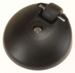 Lenkrolle für Philips Staubsauger 432200533431 schwarz, Plastik