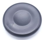 Kühlschrankfuß Samsung DA6109459A vorne, schwarz