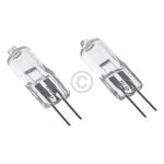 Halogenlampe Set G4 20W 12V Bosch 10010042 für Dunstabzugshaube 2Stk Bosch