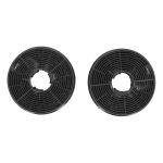 Kohlefilter passend für Candy 49040890 105mmØ für Dunstabzugshaube 2Stk 10108212