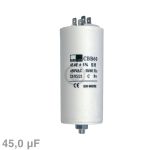 Kondensator 45,00µF 450V mit Steckfahnen