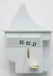 Whirlpool Kühlschrank-Schalter 488000625853 2-polig, weiß