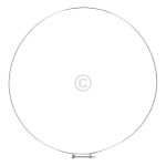 Spannring vorne für Türmanschette SAMSUNG DC91-12077G in Waschmaschine