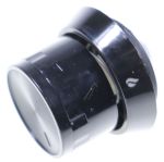 Kochfeldknebel schwarz für Ofen Beko C00911483 Drehknopf