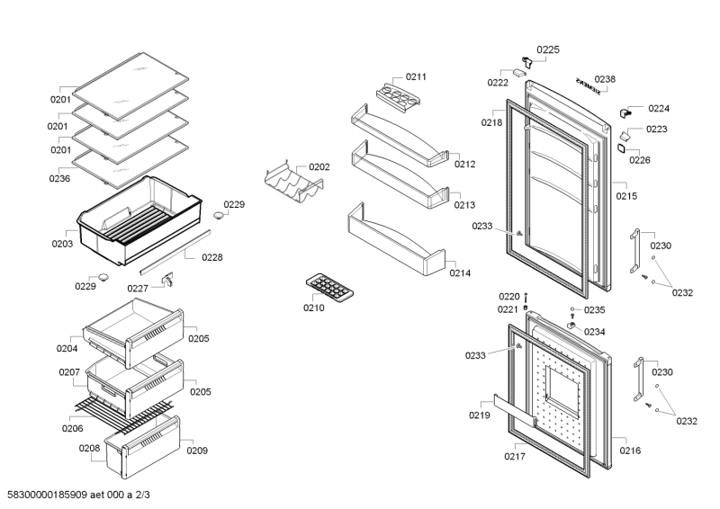 Ersatzteile_iQ100_2C_Frost_Free_KG30NVI20G_2F12_Bild_2
