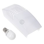 Lichtabdeckung mit Lampe Liebherr 9803942 für Kühlschrank