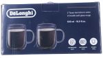 Glasbecher-Set für DeLonghi Kaffeemaschine AS00006566 500ml, 2 Stück