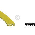 Keilrippenriemen 1197PJ5E wie Siltal 36060900 für Waschmaschine