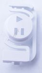 Taste Start/Stopp für Ofen Hisense/Gorenje 561291 Steuerelement Front