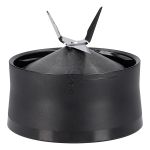 Messer schwarz, mit Messerträger kpl, von Flasche to go Bosch 10039416