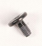 Blechschraube M3x6 für Staubsauger Grundig C00931571 schwarz beschichtet