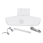 Türgriff Set wie Whirlpool C00116576 BLUPARTS für Waschmaschine 10104553