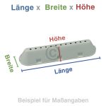 Trommelrippe wie Bauknecht 480111104174 für Waschmaschine