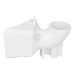 Bottom dust collection pipe(white) 201-2453-0061