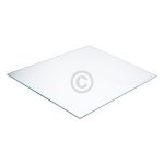 Glasplatte oben mitte für Kühlteil Beko 4657040100 457x285x3,2mm in