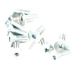 Zylinderschraube mit Innensechskant aus Kohlenstoffstahl weiß verzinkt Segway-Ninebot AB.00.0018.21 für E-Scooter