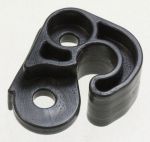 Geschirrspüler-Türhaken Whirlpool 482000031712 rechts, grau