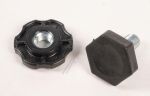 Stellfuß für Waschmaschine Com Höhenverstellbar, Kompatibel Beko, Grundig, Arcelik