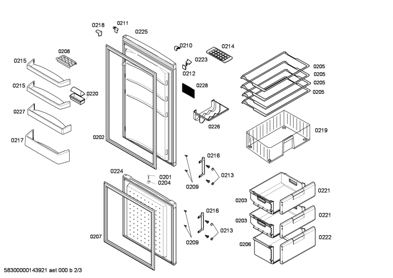 Ersatzteile_KG36VX77_2F97_Bild_2