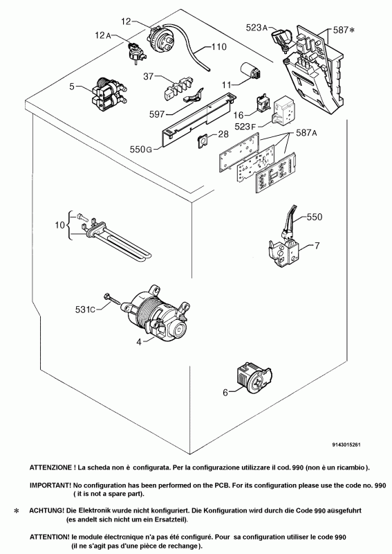Ersatzteile_Lavamat_60600_91451504500_Bild_2