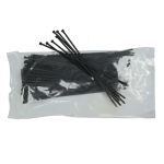 Kabelbinder 3,6x140mm schwarz 100 Stück - für den Außenbereich -