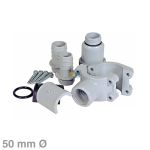 Anbohrschelle für 50mmØ Siphon