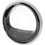 Türfenster für Bosch Tür 11033173 Weiß-Dunkelgrau