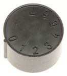 Regelknopf schwarz für Kühlschrank Liebherr 740219700 FKV 502-20