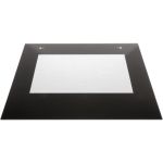 Bosch Backofen Frontglas 60cm Schwarz 20005566 Backofen-Scheibe