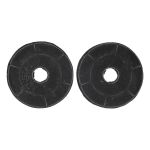 Kohlefilter Set passend für Amica 1160826 KF17146 160mmØ BLUPARTS in