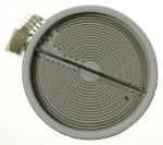 Glaskeramik Heizelement für Ofen Teka 60702042 Dreikreis Ø210/175/120