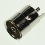 Koax-Kupplung für Mikrowelle Com 9,5mm Printmontage Lötanschlüsse