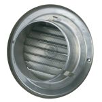 Außenhaube 125erR Edelstahl gebürstet