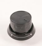 Kochfeldknebel für Ofen Beko Grundig Arcelik c00961777 Schwarz, Bedienung