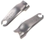 Vordere Gabelabdeckungen Set links rechts Ducati Argento P1P-AC20-002 für E-Scooter