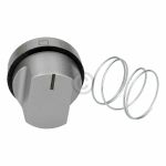 Ofenknopf Amica 9073680 Silber Drehknopf