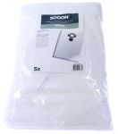 Sqoon Staubsaugerbeutel für Nilfisk Alto Aero 20/25: 5 Stück Microfaser