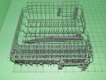 Oberkorb M60 für Geschirrspüler Amica 1036586 Spülkorb