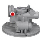 Sumpfblech für Kühlschrank Midea 12176000016228 Bodenwanne